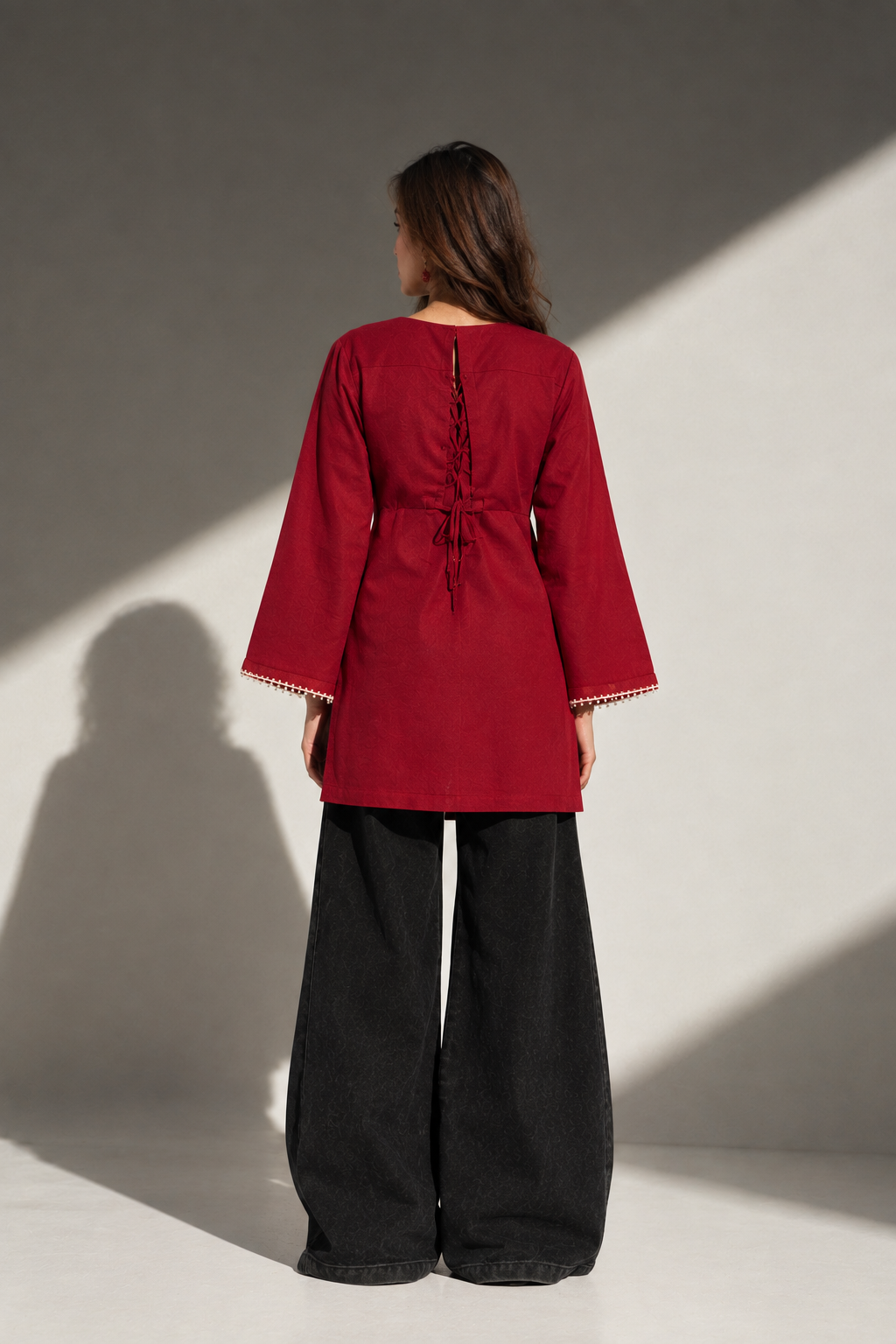 Red kurti