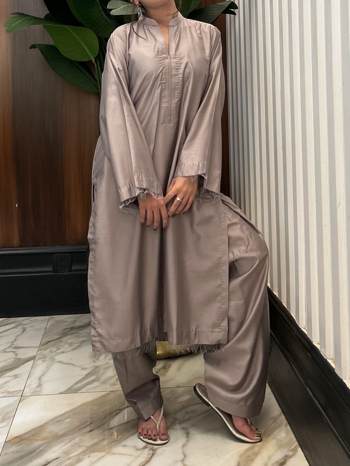 Grey Cord Set
